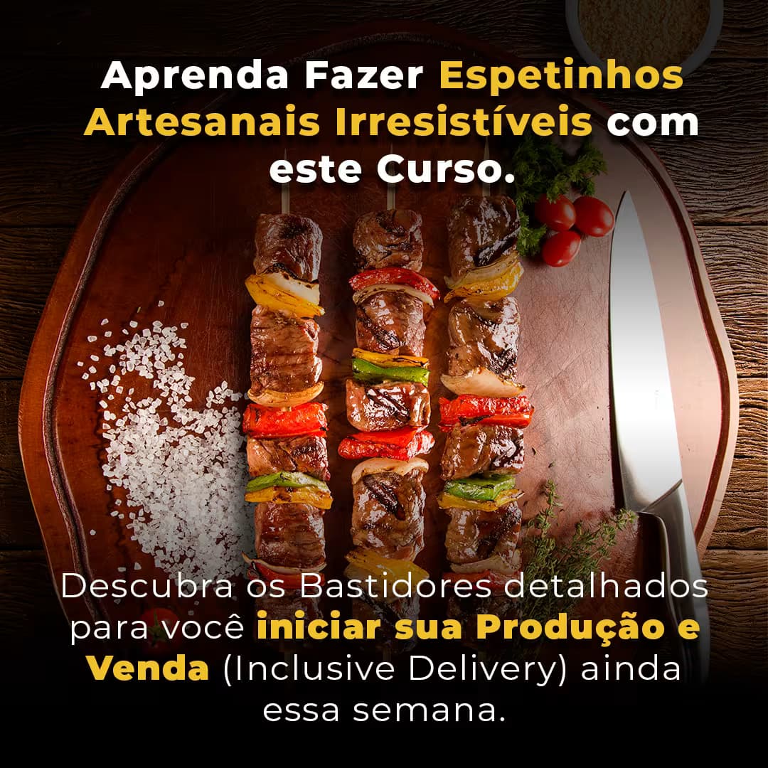 Curso Mestre do Espetinho